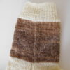 Handgestrickte Wollsocken Gr. 41 – Beige-Braun – Bild 6