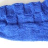 Handgestrickte Wollsocken Gr. 43 – Royal-Blau-uni – Bild 5